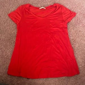 Size Small, Red Shirt